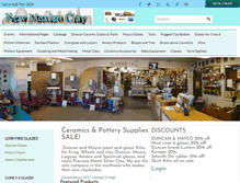 Tablet Screenshot of nmclay.com